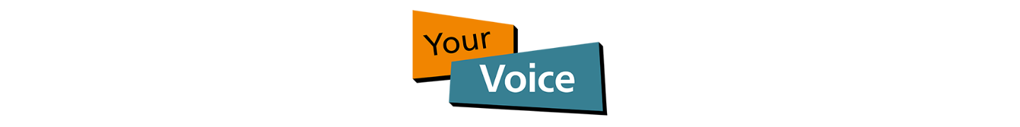 Your Voice logo.