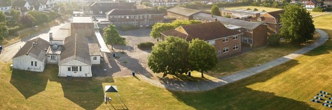 Aerial photo of Hove Park School, Nevill Campus