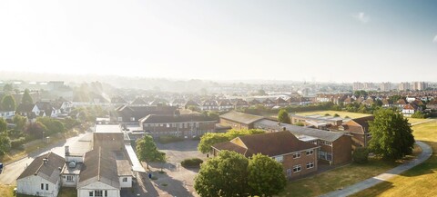 Aerial View of Hove Park Nevill Campus