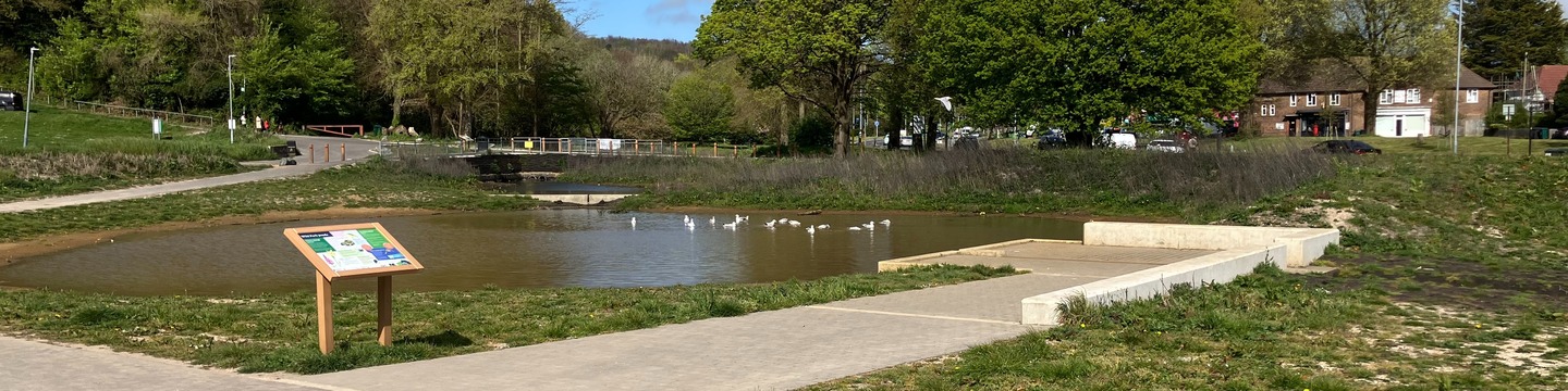 Our SuDS scheme at Wild Park