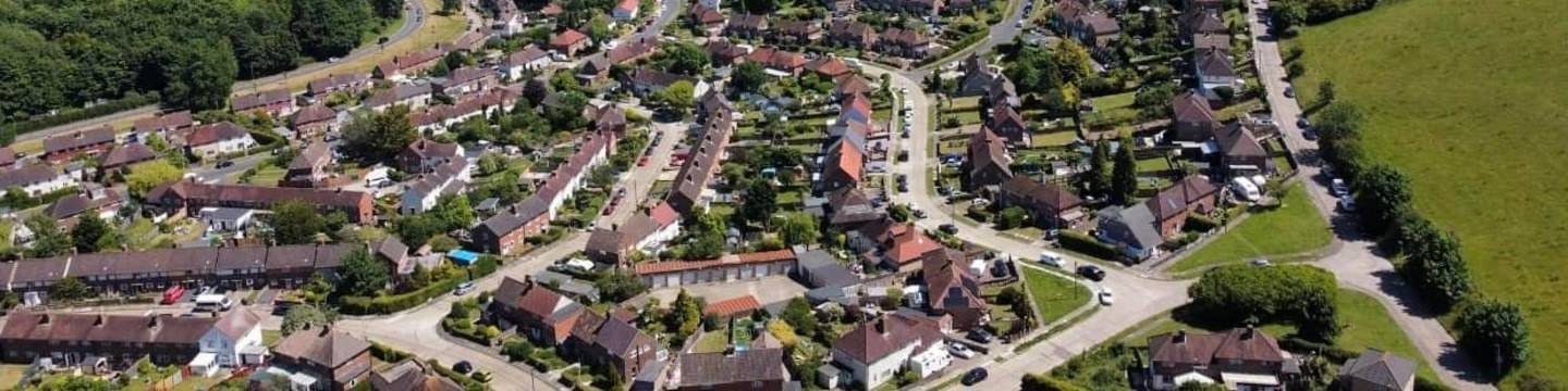 aerial view of coldean