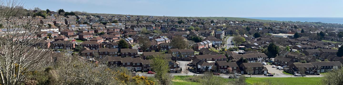 Houses in Whitehawk.