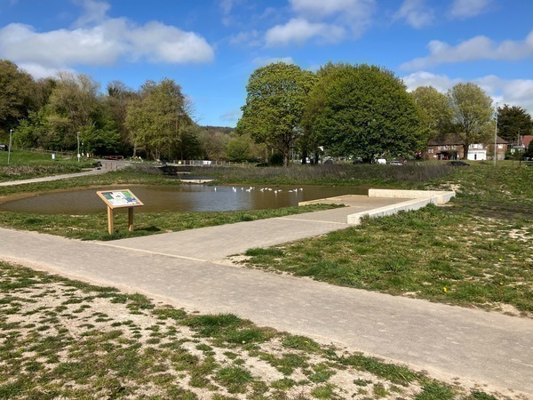 Our SuDS scheme at Wild Park