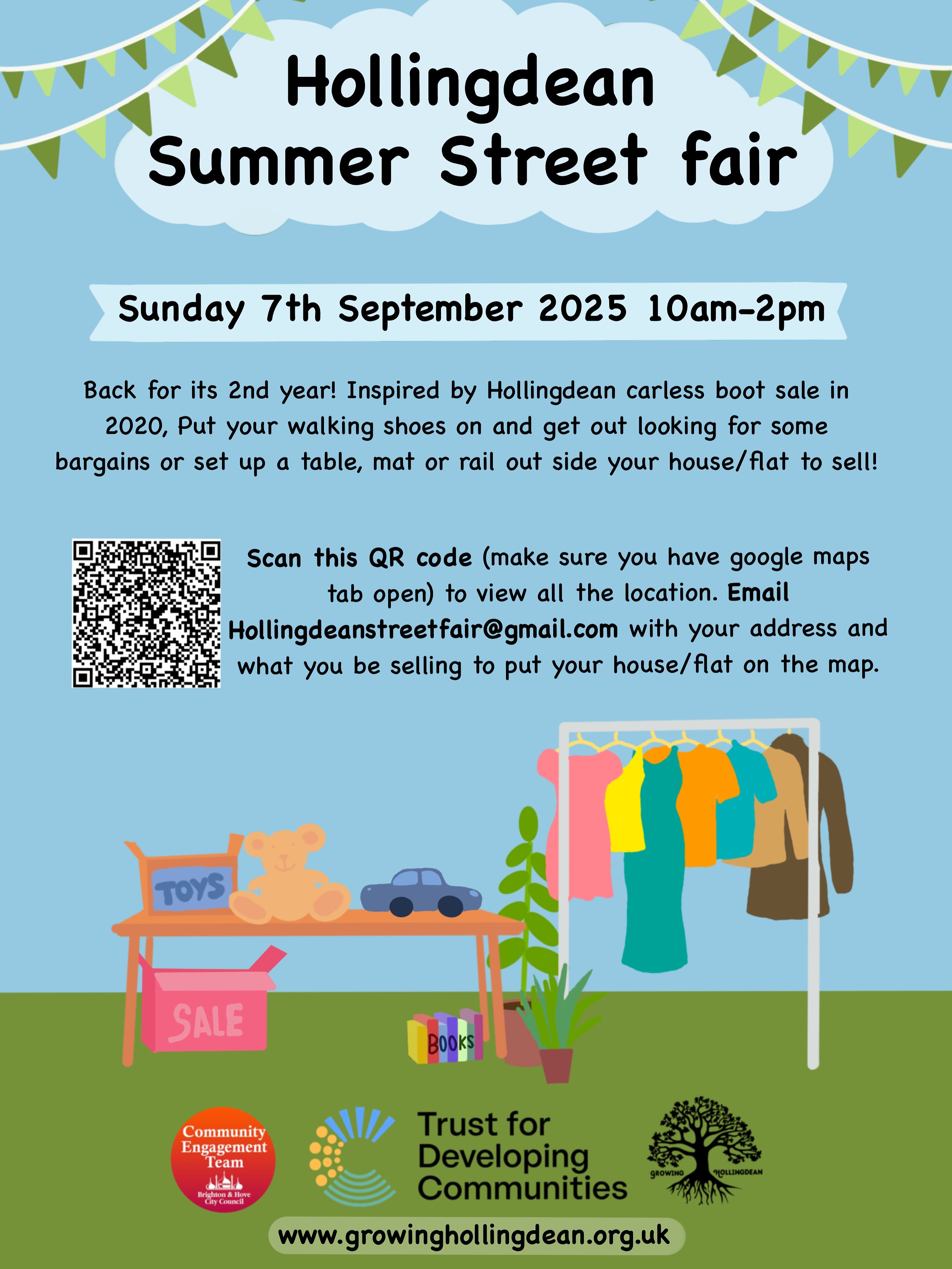 Hollingdean Summer Street Fair poster