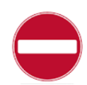 No entry sign